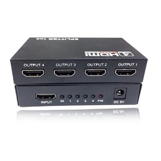 กล่องแยกจอ HDMI Splitter 1:4 (4K) GLINK (GL021)