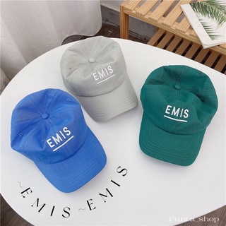 (พร้อมส่งทุกสี🛻)หมวก EMIS 🧤 ปักอักษร ทั้งหน้าและหลัง สุดเท่ห์ มีทั้งหมด 4 สี สีสวยมากทุกสี