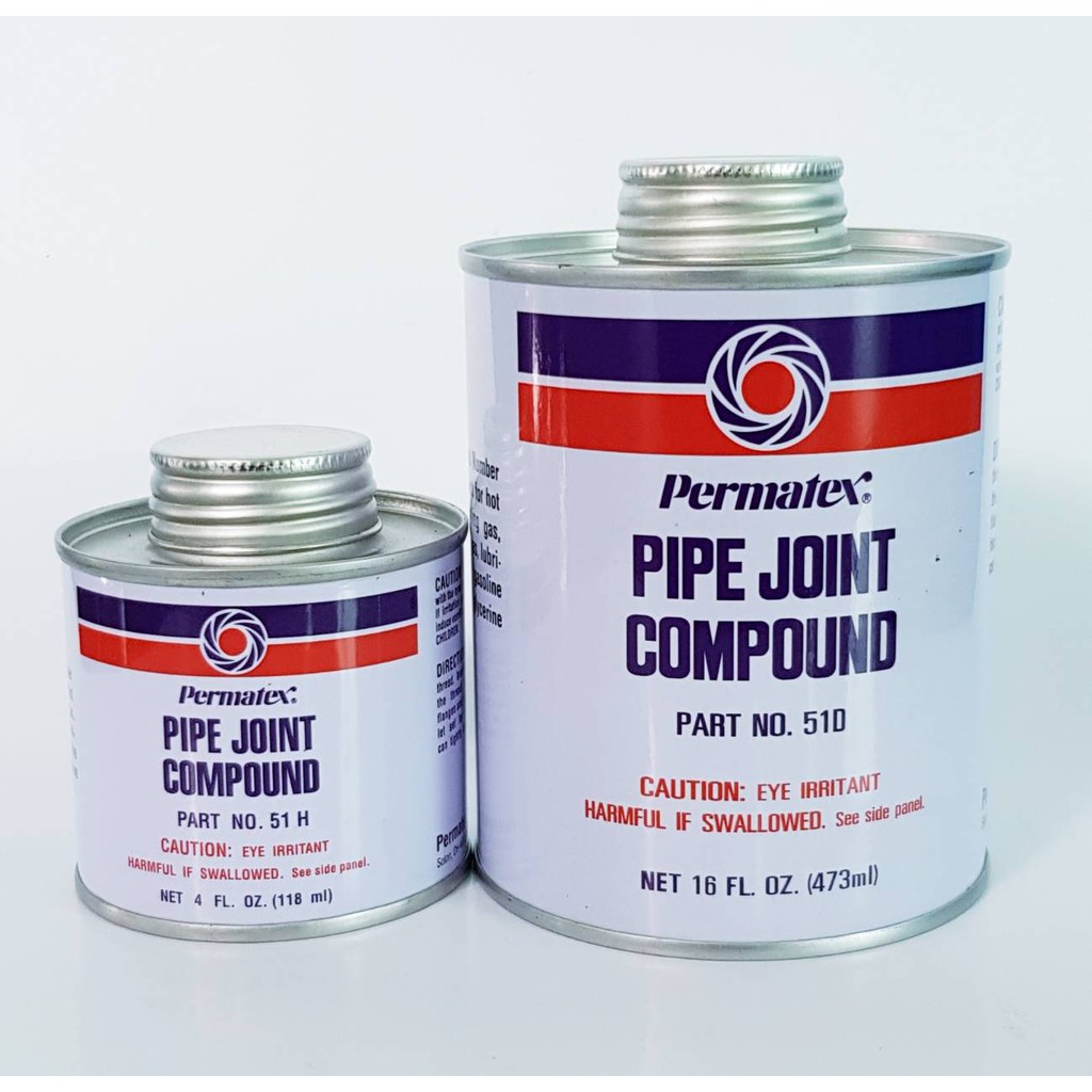 PERMATEX น้ำยาทาเกลียวท่อ PIPE JOINT COMPOUND ขนาด 51H(118ml) และ 51D