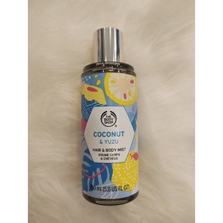 THE BODY SHOP COCONUT &amp; YUZU HAIR AND BODY MIST 150ML