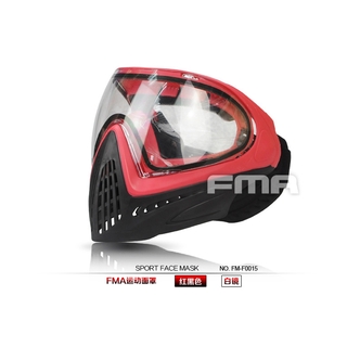 หน้ากากเพ้นท์บอล หน้ากากบีบีกัน เลนส์ 2 ชั้น  FMA F1 Paintball Double Lens Anti-fog Goggle Mask ( FMA F1)