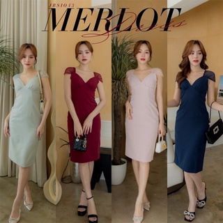 #JBS1043 Merlot Dress