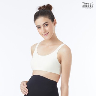 Threeangles Maternity เสื้อชั้นใน Sport สำหรับคุณแม่ก่อนคลอด CREAM