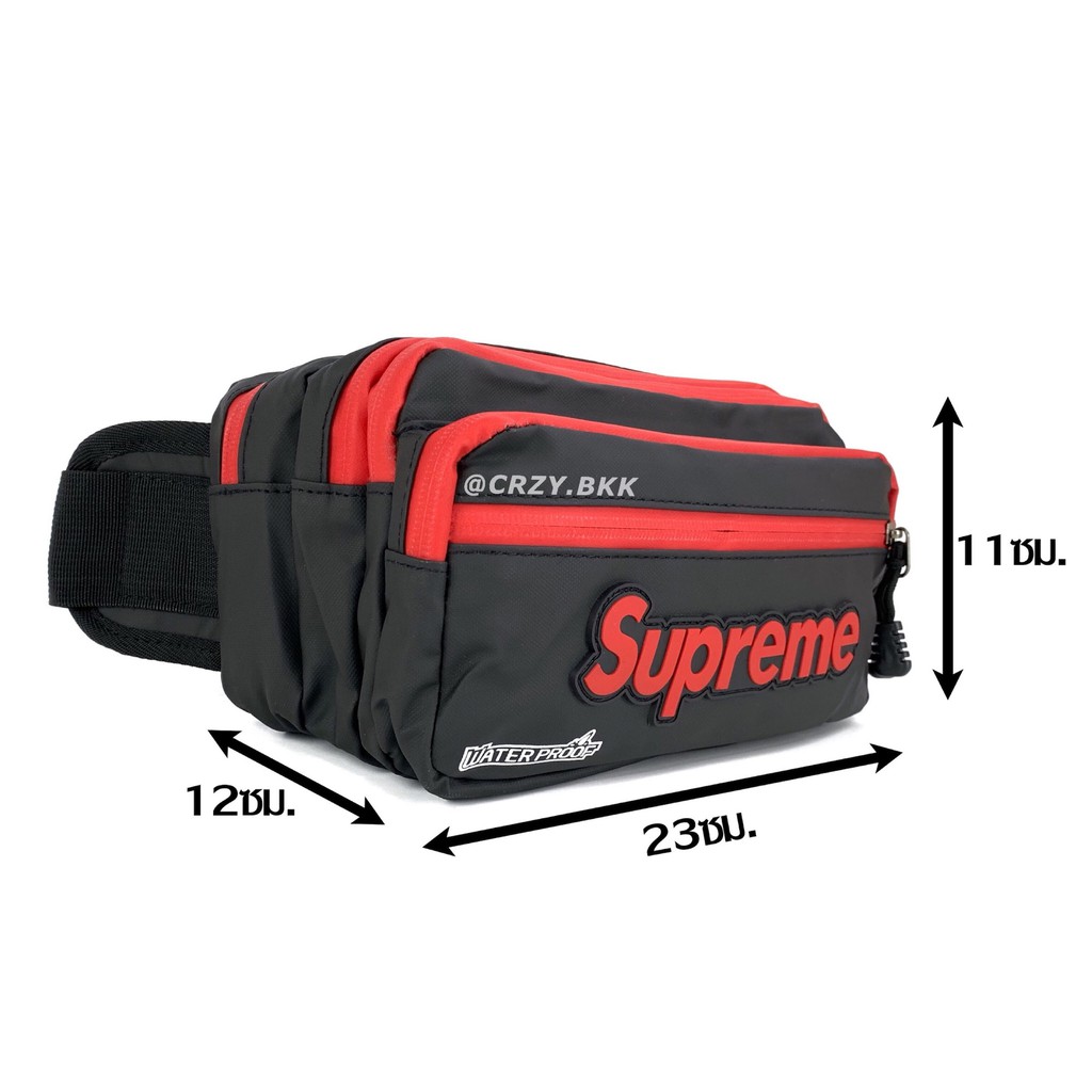 ถูกที่สุด CRZY.BKK •  A157 กระเป๋าคาดอก คาดเอว กันน้ำทั้งใบ ซิปเยอะ 7ช่อง - รูปที่ 3