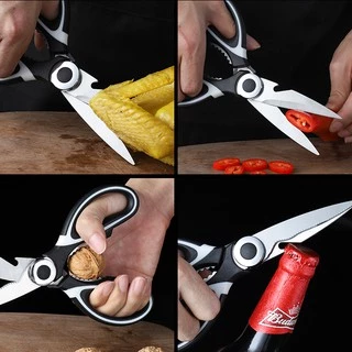 กรรไกรทำครัว กรรไกรครัว อเนกประสงค์ kitchen scissor NO:Y089