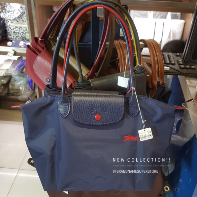 (แท้ 100% จาก KingPower) ใหม่ล่าสุด!! New Collection 2018!! Longchamp Le Pliage Club S หูยาว พับได้ 
