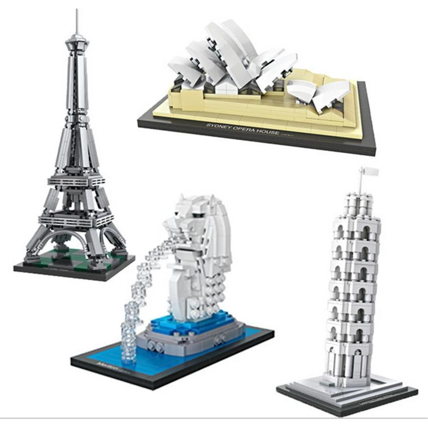ตัวต่อมินิบล็อค LOZ Leaning Tower of Pisa 345 ชิ้น thumbnail 5