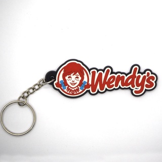 พวงกุญแจยาง Wendys เวนดี้ พร้อมส่ง