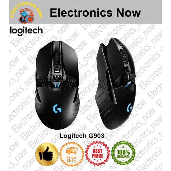 logitech g903 เมาส์เกมมิ่งไร้สาย lightspeed Logitech G903 Lightspeed wireless gaming mouse