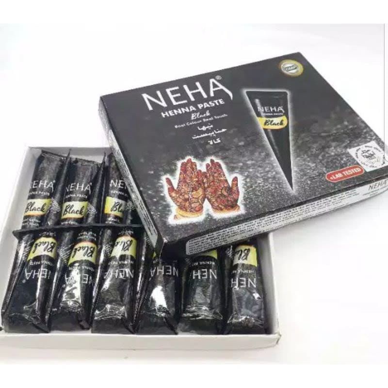 Henna Neha Golecha/ Henna Black Maroon/ Instant Henna/ Henna Cone