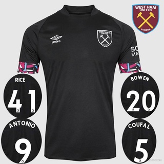 เสื้อกีฬาแขนสั้น ลายทีมชาติฟุตบอล West Ham United FTB 2022-2023 ชุดเยือน สําหรับผู้ชาย และผู้หญิง