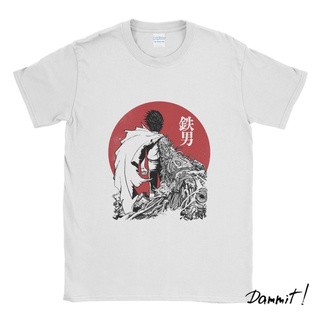 ผ้าฝ้ายคอกลมเสื้อยืด ลาย Tetsuo Shima Dammit90sfrom S-4XL