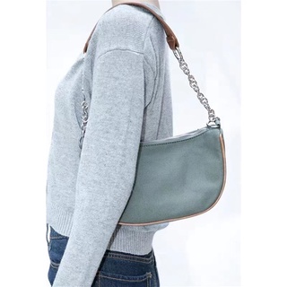 preorder brandy melville green canvas bag