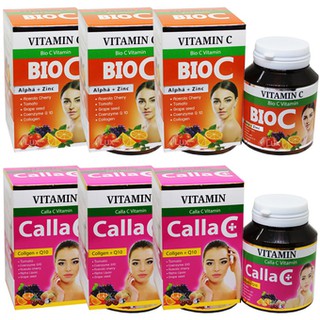 BIO C Vitamin Alpha + Calla C Plus คู่จิ้น ฟินสุดๆ เซตคู่ผิวสวย