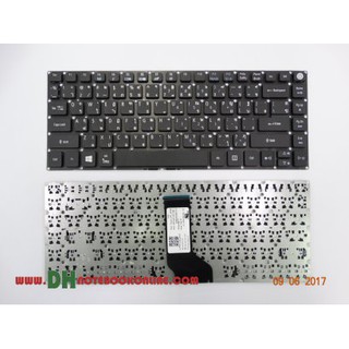 ⌨KEYBOARD ACER E5-473  ปุ่มพาวเวอร์สั้น Black⌨