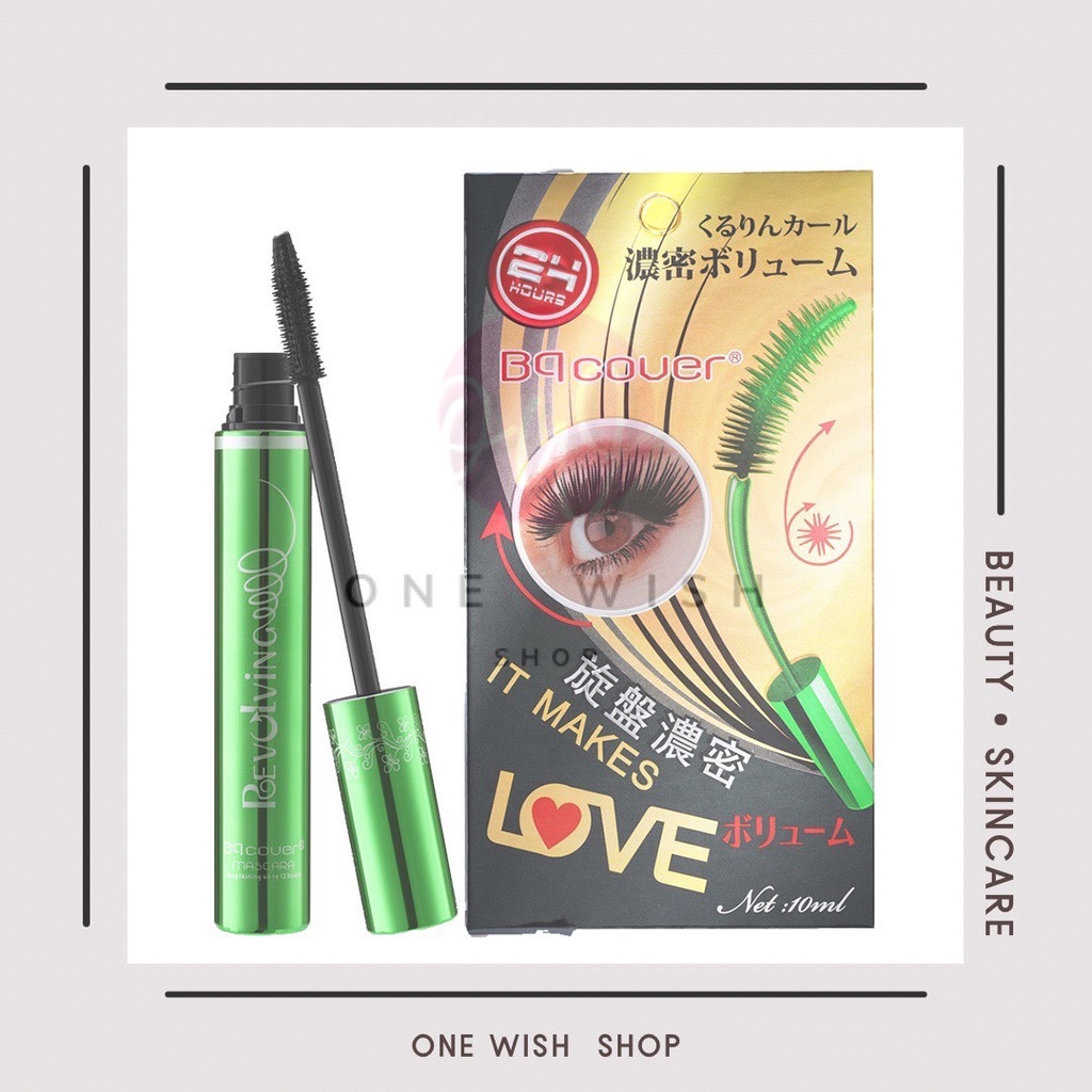 (BQ2859) บีคิว คอฟเวอร์ มาสคาร่า Bq Cover Mascara✨