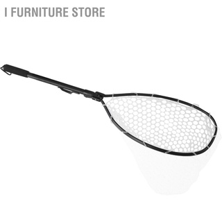 I Furniture store Fishing Landing Net Quick Folding Aluminium Alloy Rod Handheld Portable Fish Equipement