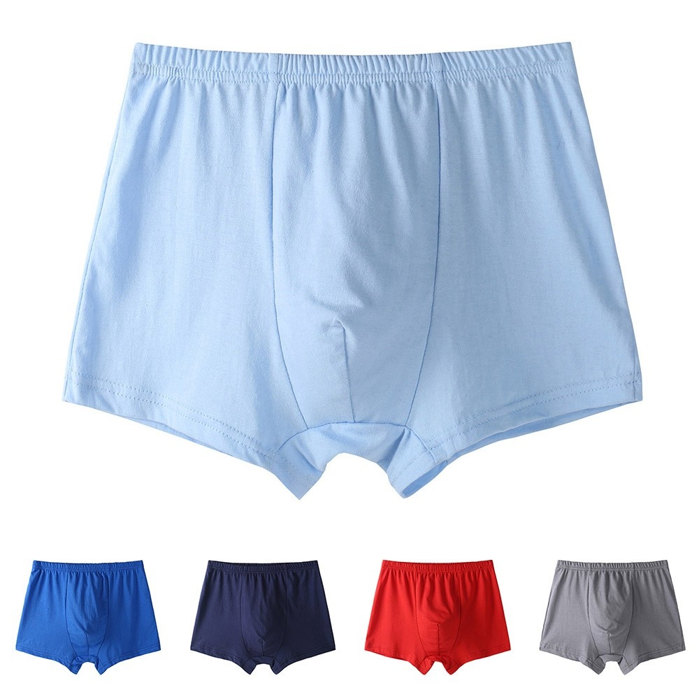 Underwear Men Panties Boxer Breathable Briefs Bulge Cotton Knicker ...