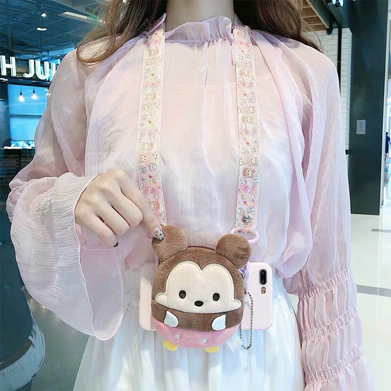 Huawei Y7A P10 P20 P30 P40 Pro Nova7SE Nova6 Nova6SE Nova7i Nova2lite P20lite Nova3e P30lite Nova4e Nova2i Nova3 Nova3i Nova4 Nova5 Nova5i Phone Case Plush Cartoon Coin Purse #8