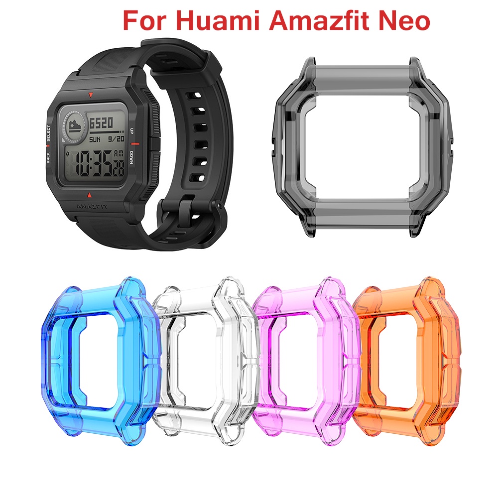 สําหรับ Huami Amazfit Neo นิ่ม TPU เคสป้องกัน ครอบคลุมเต็มรูปแบบ