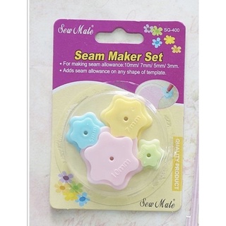 *Sew Mate* - Seam Maker ที่วาดเผื่อเย็บ มี 4 ขนาด ราคา 105 บาท  ** พร้อมส่ง