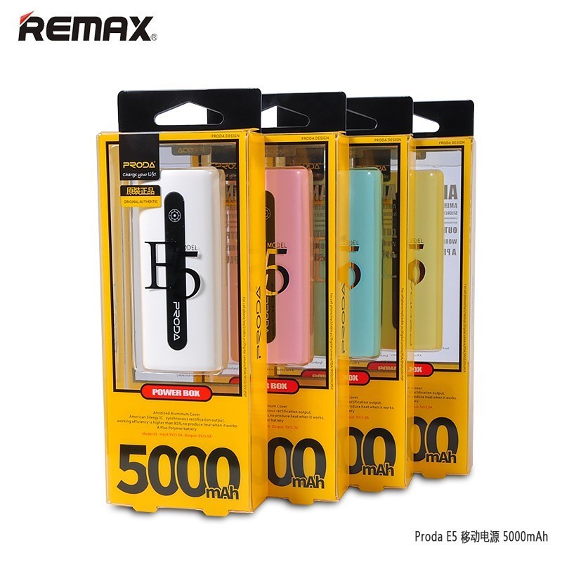 Powerbank remax E5 5,000 mAh