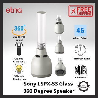 Sony Lspx-S3 ลําโพงบลูทูธไร้สายหมุนได้ 360 องศา