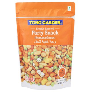 ทองการ์เด้นถั่วอบผสมแป้งกรอบ 500กรัม Tong Garden Baked Beans with Crispy Flour 500g.