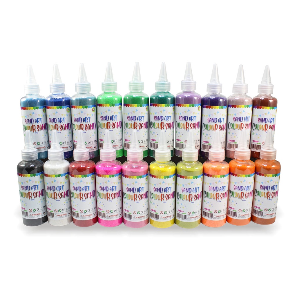 KS Sand Art Colour Sand - ขวด 250g