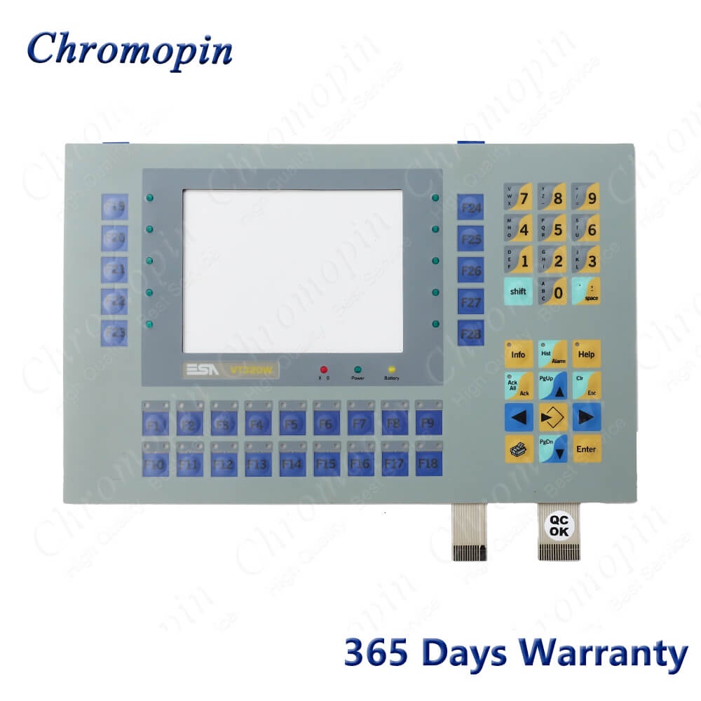 VT320WAP000 สวิตช์ปุ่มกดเมมเบรนสําหรับ ESA VT320WA0000 แป้นพิมพ์เมมเบรน