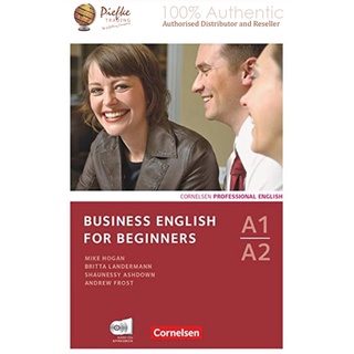 Business English for Beginners. Course book with Audios and phrasebook : 9783060200405 (นำเข้าของแท้100%)