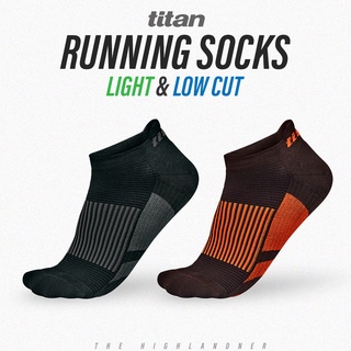 TITAN RUNNING SOCKS LIGHT LOW-CUT | ถุงเท้าวิ่ง