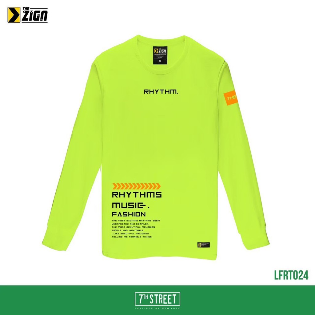 เสื้อยืดแขนยาว 7thStreet (ลายFashion is Rhythms) รุ่น LFRT พร้อมส่ง ของแท้100%
