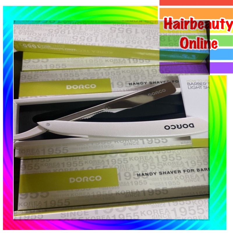 ด้ามมีดโกน #ดองโก้ เกรด A #Dorco แบบใส่ใบมีด2คมหักครึ่งใบ งานพรีเมี่ยม มี 2 สี เลื่อนง่าย