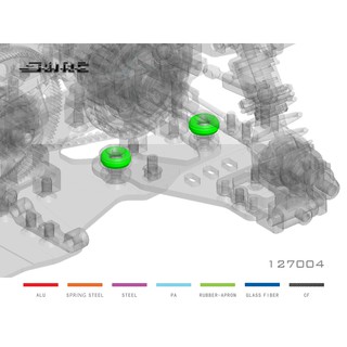 S-127004 ยางโอริง 8x7.5x3 MTS T3 FFV3 SNRC