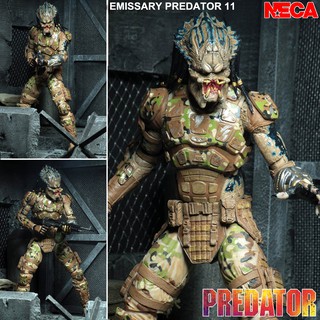 Model Figma งานแท้ Original ฟิกม่า NECA The Predator ll 2018 เดอะ เพรดเดเทอร์ พรีเดเตอร์ คนไม่ใช่คน Emissary Ultimate