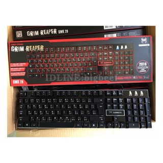 GEARMASTER GAMING KEYBOARD USB GRIM REAPER รุ่น GMK-028