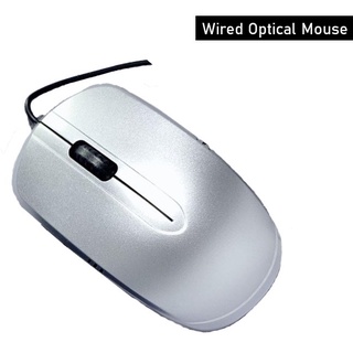 WIRED Optical Mouse FL-3038 Compatible with Laptop Desktop Computer