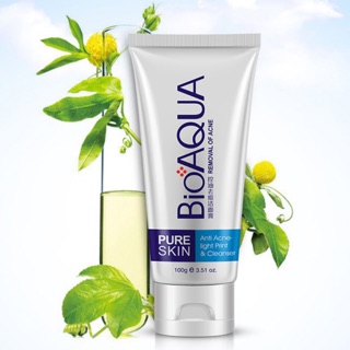 (พร้อมส่ง ไม่ต้องรอ) BIOAQUA ผลิตภัณฑ์ทำความสะอาดผิวหน้า โฟมล้างหน้า