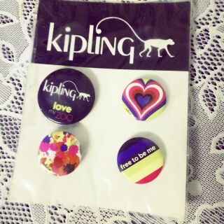 เข็มกลัด เซ็ต 4 ชิ้น kipling ของแท้ ลด 70%