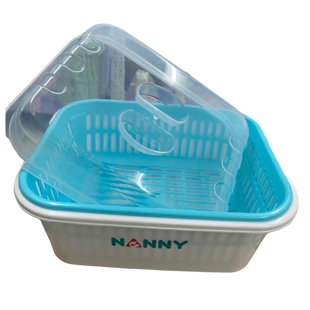NANNY แนนนี่ ที่คว่ำขวดนมมีฝาปิดแนนนี่ N216 สินค้าพร้อมส่ง - รูปที่ 4
