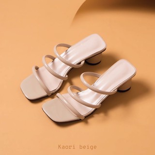 (New in box!) KAORI - Beige sz.38 แบรนด์ Baby Ahjuma