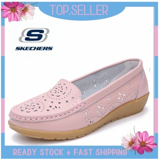 [พร้อมส่ง] *Skechers__go Walk Arch Fit รองเท้าแตะโลฟเฟอร์ ส้นแบน แบบสวม สําหรับผู้หญิง ผู้ชาย