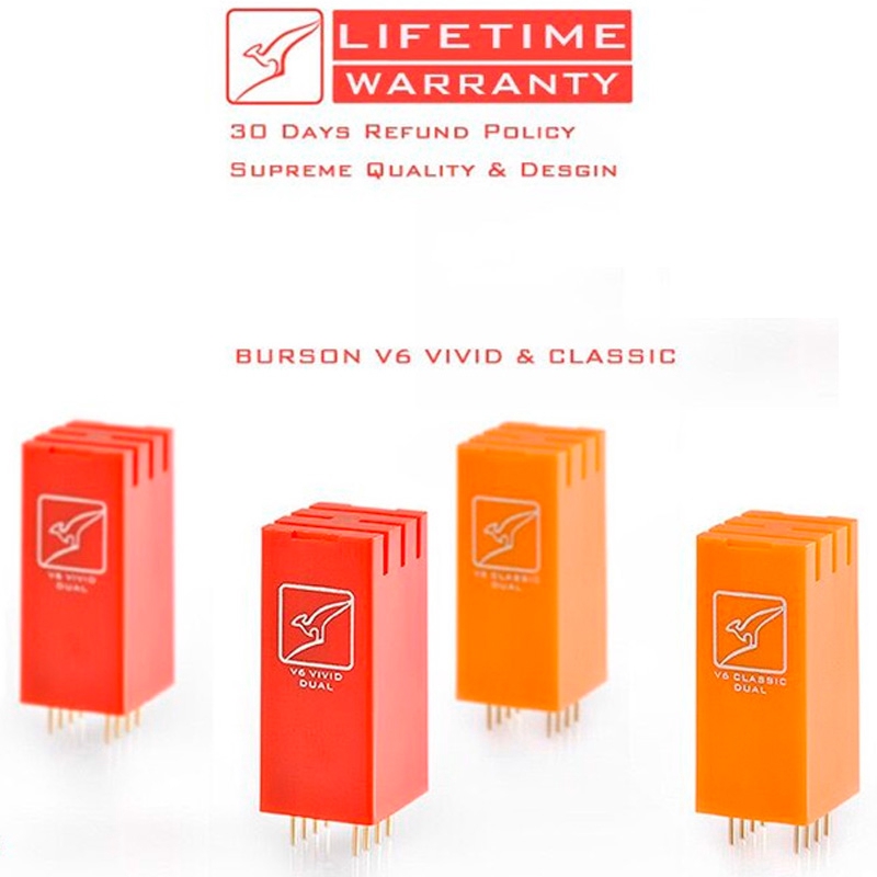 【Ready】Burson V 6 Vivic Pure Discrete แอมป์ Opamp Ic Chip 2ชิ้น V6 new original