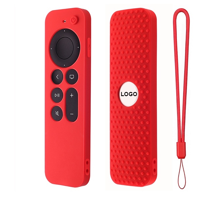 เคสซิลิโคนเข้ากันได้กับรีโมทคอนโทรล Apple TV Siri รุ่นที่ 2/3