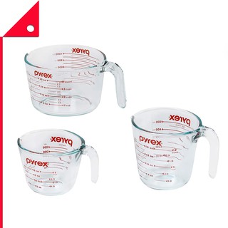 Pyrex : PYR1118990* ถ้วยตวง Measuring Cups 3-Piece