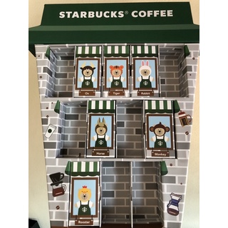 *** Rare item *** Starbucks keychain set 12 Zodiac figures gift box 2019