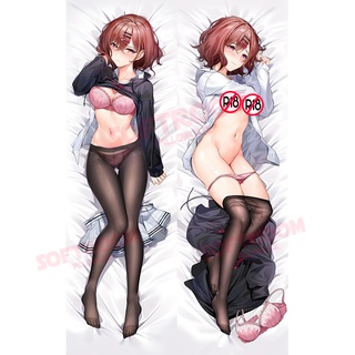 Higuchi Madoka Idolmaster Dakimakura ปลอกหมอนอิงโซฟา แบบนิ่ม ลายอนิเมะญี่ปุ่น Otaku ขนาด 50x150 ซม. DK2262