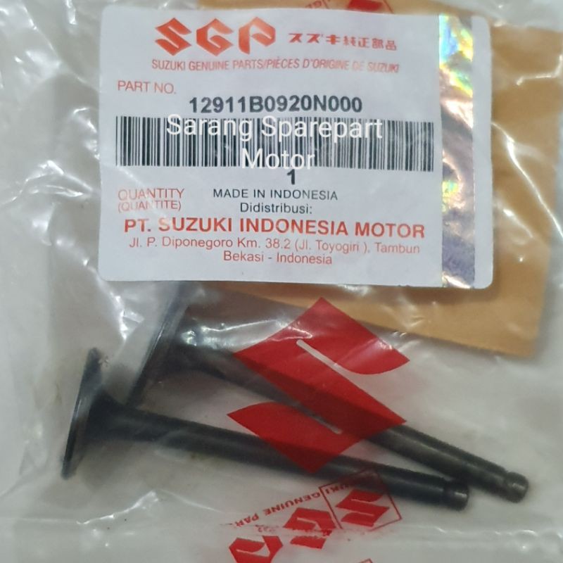 ชุดวาล์วร่ม Suzuki Smash Shogun 110 125