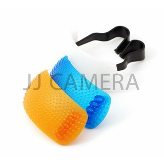 Softbox Pop-up Flash Diffuser 3 สี